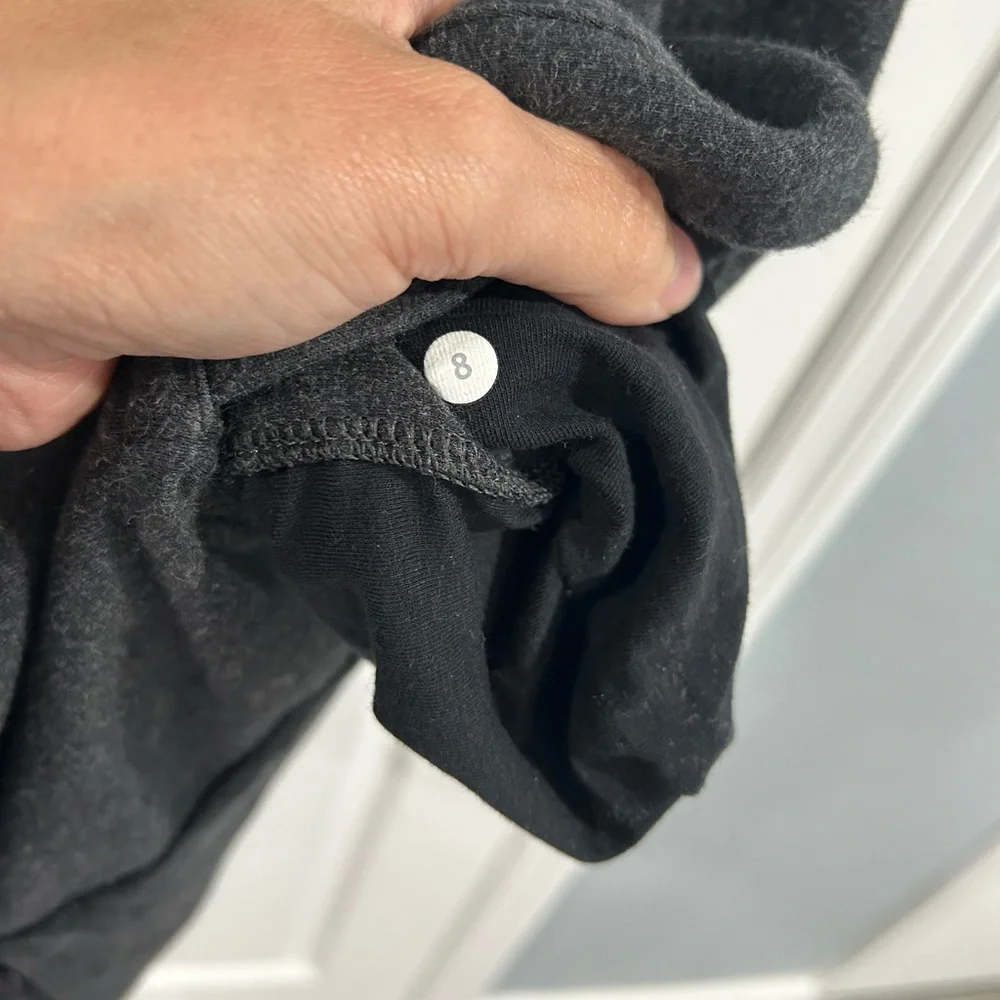 Lululemon Gratitude Wrap Double Breasted Jacket Pea Coat Charcoal Gray Size 8